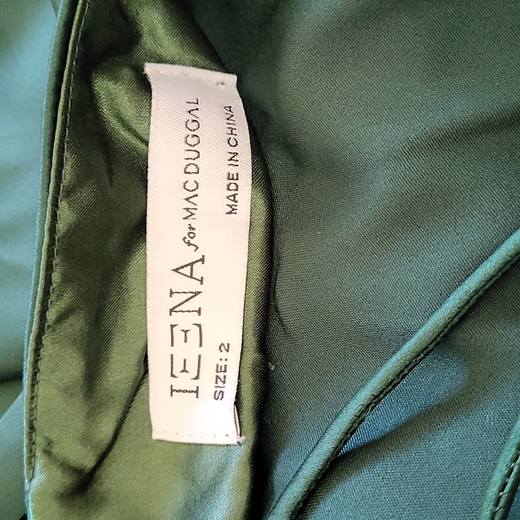 Leena For Mac Duggal Strappy Back Satin Gown. $338 - Picture 14 of 15